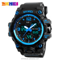 China manufacturer 52 meter water resistant watch Skmei 1155B analog digital watch